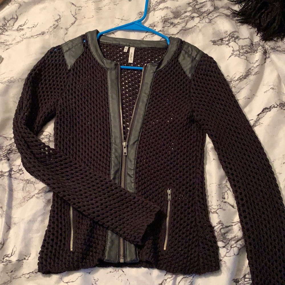 XS maurices studio x knitted jacket